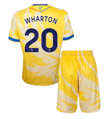 Crystal Palace Adam Wharton #20 Venkovní dres komplet pro Děti 2024-25 Krátkým Rukávem (+ Krátké kalhoty)